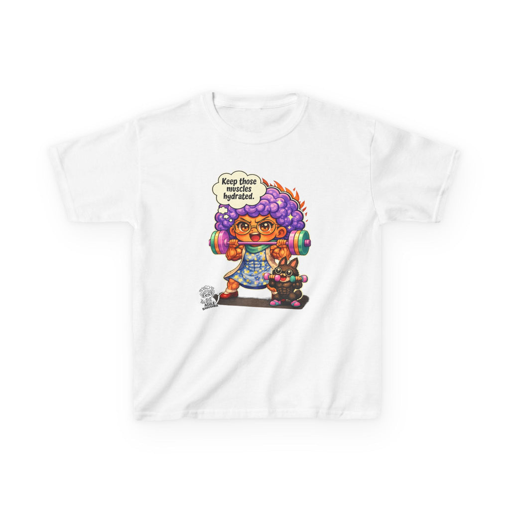Kids Heavy Cotton™ Tee Keep Those Muscle Hydrated!