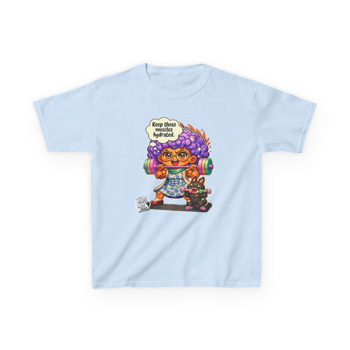 Kids Heavy Cotton™ Tee Keep Those Muscle Hydrated!