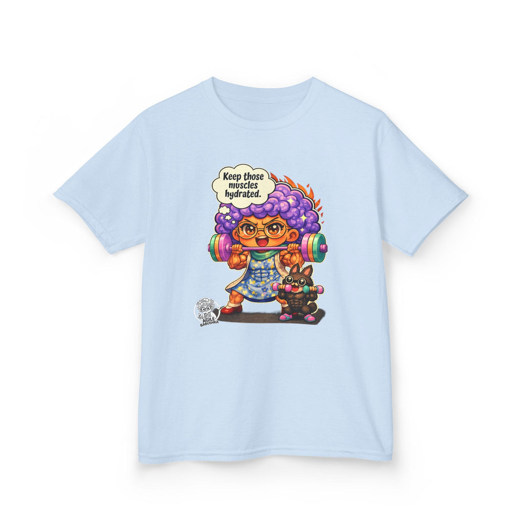 Kids Heavy Cotton™ Tee Keep Those Muscle Hydrated!