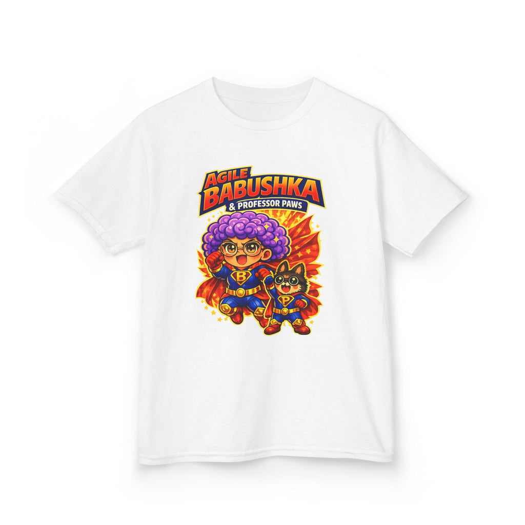 Agile Babushka and Professor Paws Youth Tee