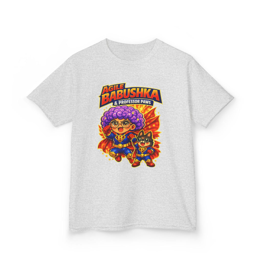 Agile Babushka and Professor Paws Youth Tee