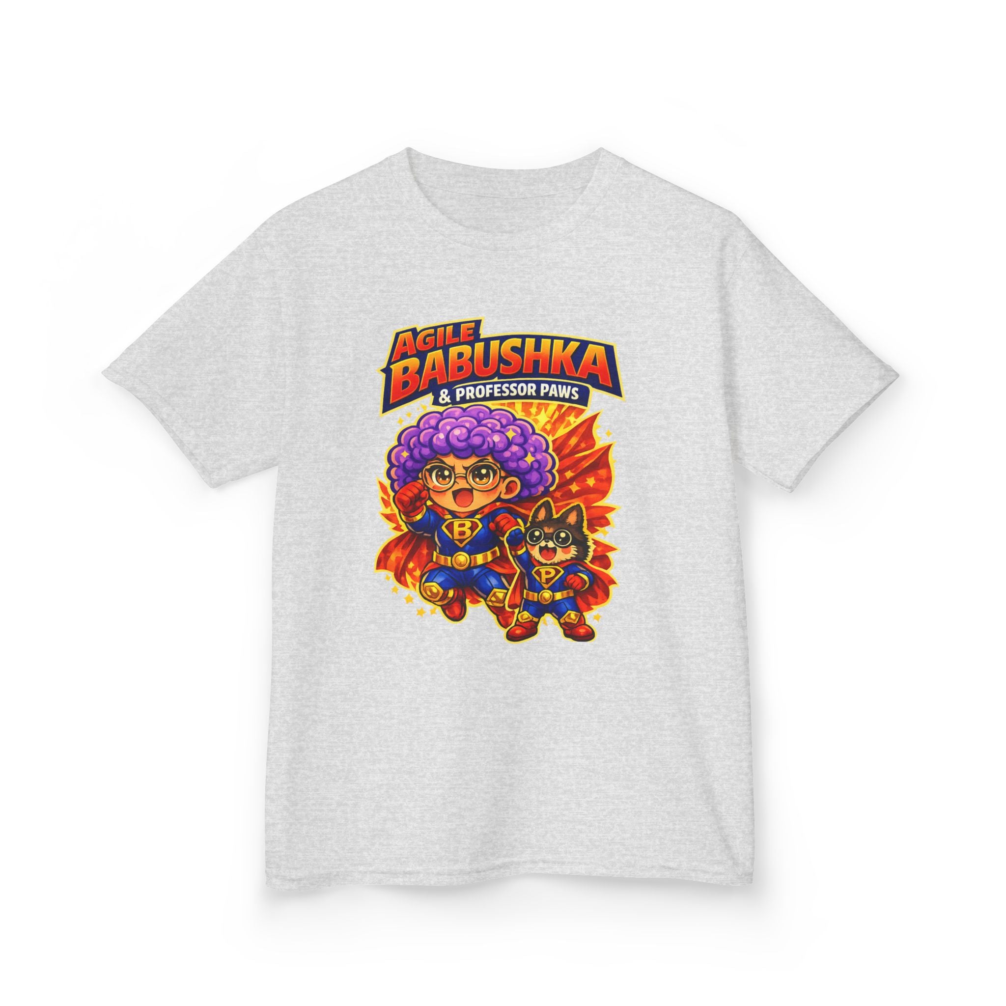 Agile Babushka and Professor Paws Youth Tee