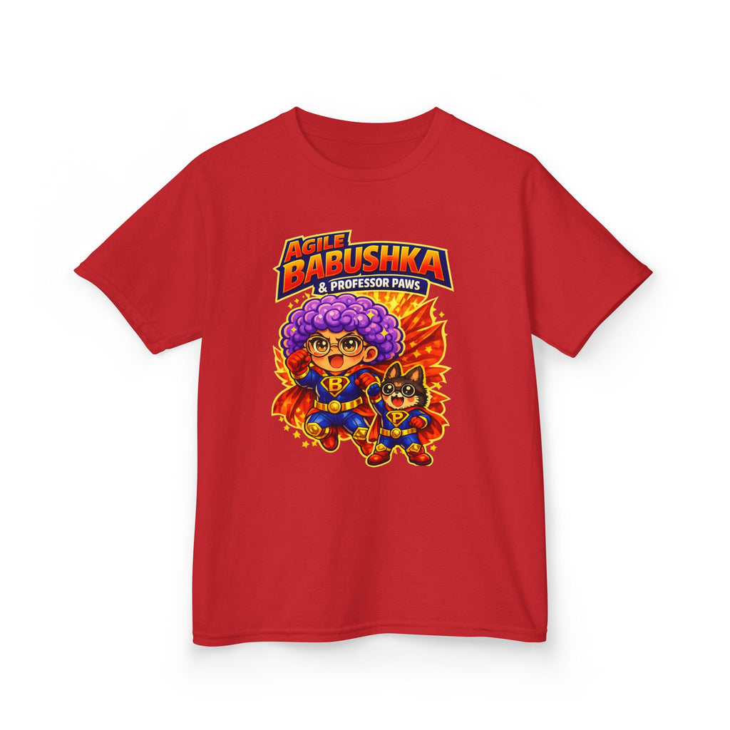 Agile Babushka and Professor Paws Youth Tee